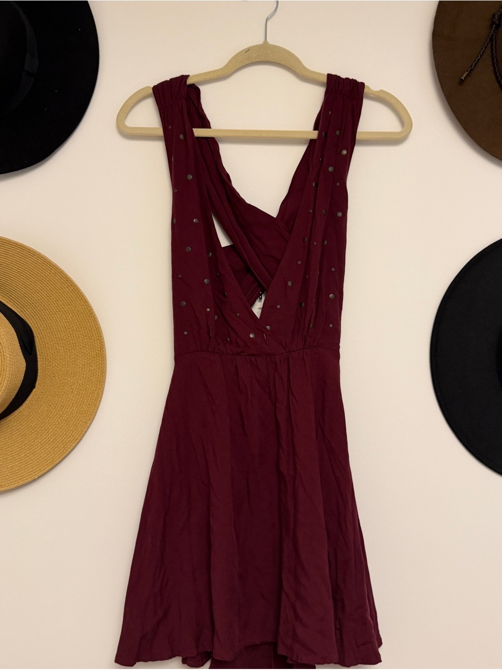 For Love and Lemons Mini Studded Dress